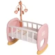 Leagan pentru papusa Smoby Baby Nurse Baby's Cot cu carusel