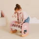Leagan pentru papusa Smoby Baby Nurse Baby's Cot cu carusel