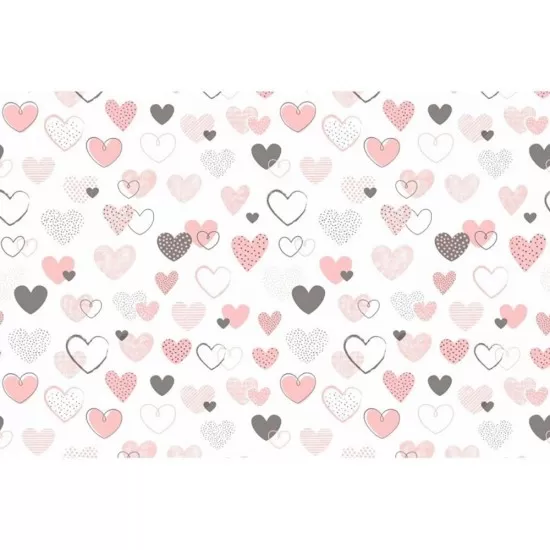 Lenjerie patut Hubners Hearts 4 piese multicolor Lenjerie patut Hubners Hearts 4 piese multicolor