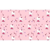 Lenjerie patut Hubners Kitty Floricele 5 piese roz