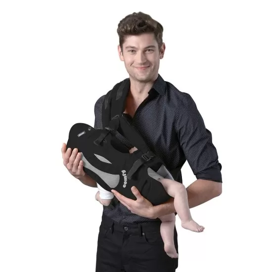Marsupiu Chipolino Comfy Black Grey Marsupiu Chipolino Comfy Black Grey
