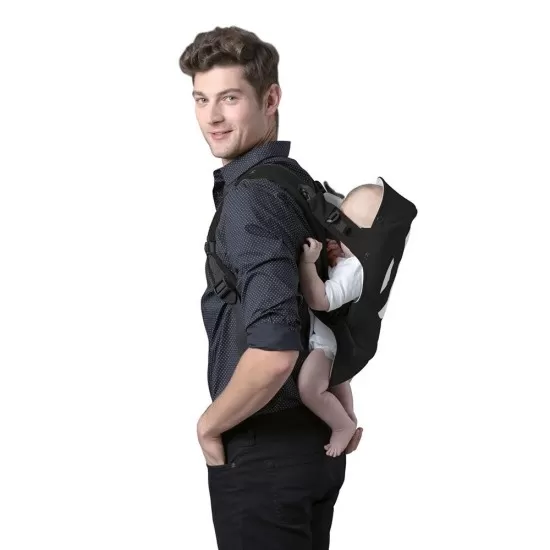 Marsupiu Chipolino Comfy Black Grey Marsupiu Chipolino Comfy Black Grey