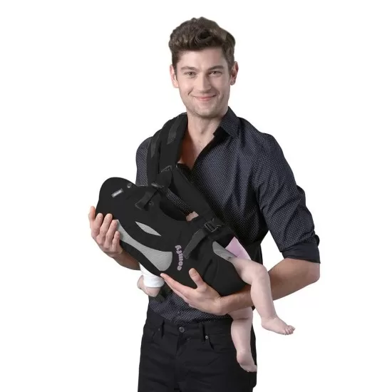 Marsupiu Chipolino Comfy Black Pink Marsupiu Chipolino Comfy Black Pink
