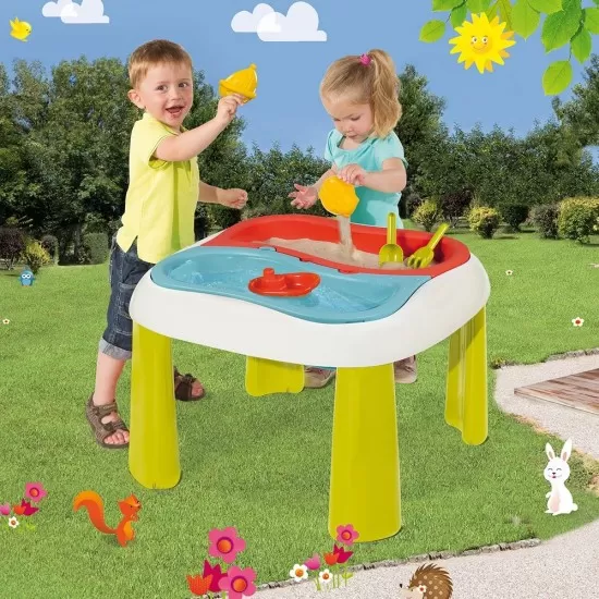 Masa de joaca Smoby 2 in 1 nisip si apa