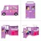 Masina Barbie Rulota cu mancare si accesorii Masina Barbie Rulota cu mancare si accesorii