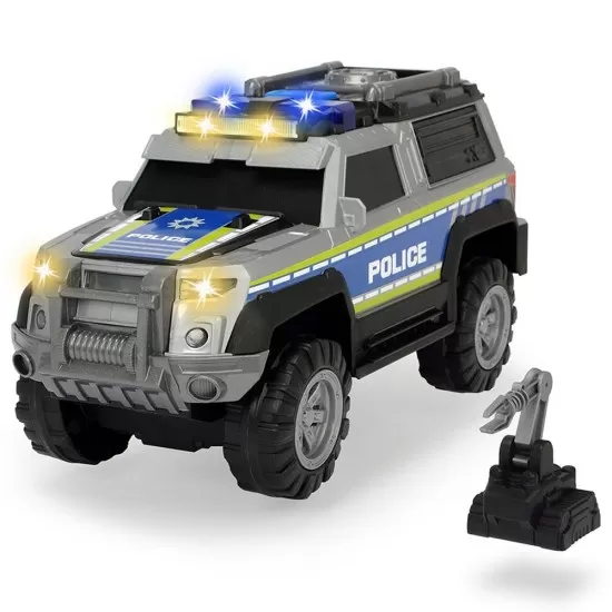 Masina de politie Dickie Toys Police SUV cu accesorii Masina de politie Dickie Toys Police SUV cu accesorii