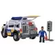 Masina de politie Simba Fireman Sam, Sam Police Car cu figurina si accesorii Masina de politie Simba Fireman Sam, Sam Police Car cu figurina si accesorii