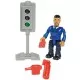 Masina de politie Simba Fireman Sam, Sam Police Car cu figurina si accesorii Masina de politie Simba Fireman Sam, Sam Police Car cu figurina si accesorii