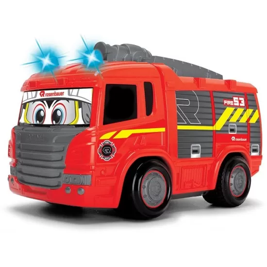Masina de pompieri Dickie Toys Happy Fire Truck cu telecomanda Masina de pompieri Dickie Toys Happy Fire Truck cu telecomanda