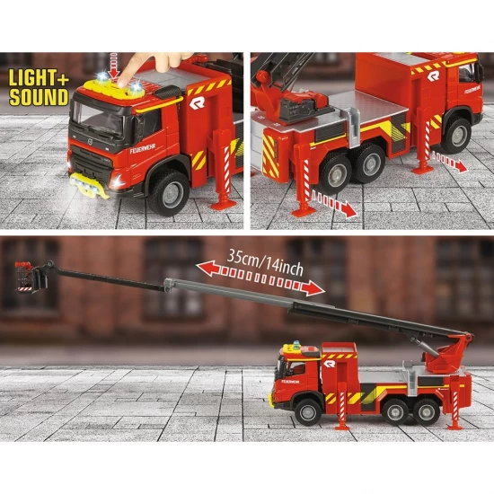Masina de pompieri Majorette Volvo Fire Engine Masina de pompieri Majorette Volvo Fire Engine