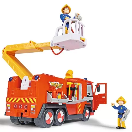 Masina de pompieri Simba Fireman Sam Mega Deluxe Jupiter cu 2 figurine si accesorii Masina de pompieri Simba Fireman Sam Mega Deluxe Jupiter cu 2 figurine si accesorii