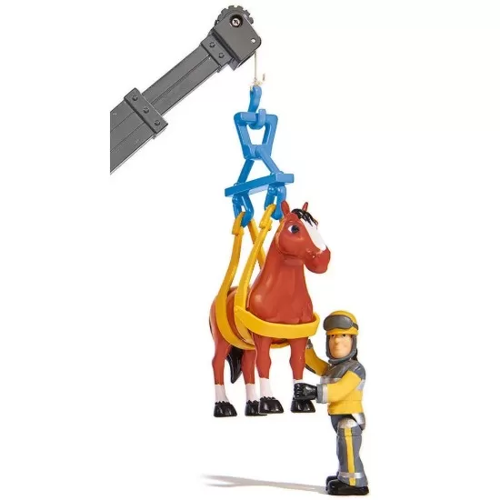 Masina de pompieri Simba Fireman Sam Phoenix cu figurina si cal Masina de pompieri Simba Fireman Sam Phoenix cu figurina si cal