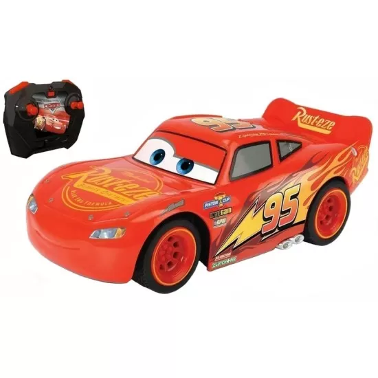 Masina Dickie Toys Cars 3 Turbo Racer Lightning McQueen cu telecomanda Masina Dickie Toys Cars 3 Turbo Racer Lightning McQueen cu telecomanda