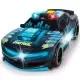 Masina Dickie Toys Rhythm Patrol 20 cm negru cu lumini si sunete Masina Dickie Toys Rhythm Patrol 20 cm negru cu lumini si sunete