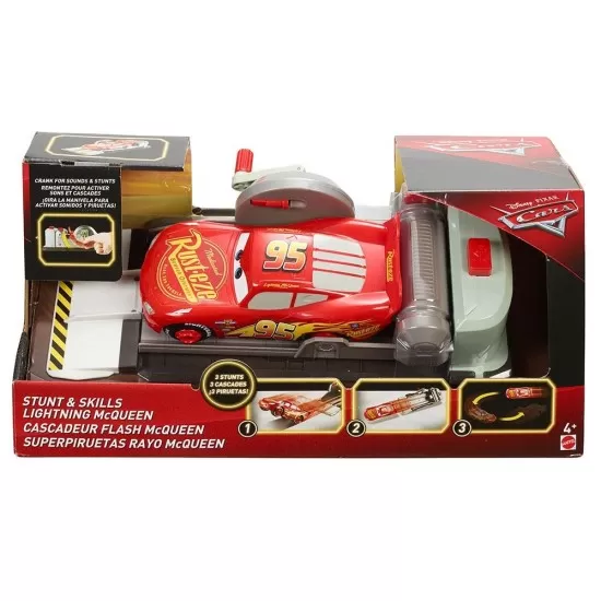 Masina Disney Cars Fulger McQueen cu lansator Masina Disney Cars Fulger McQueen cu lansator