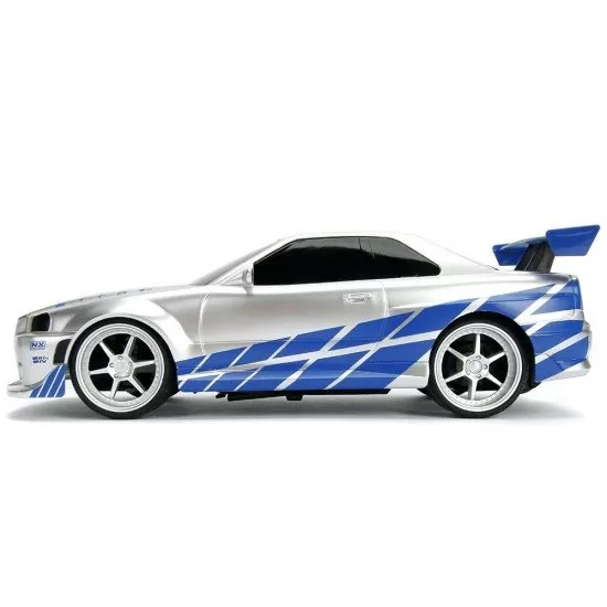 Masina Jada Toys Fast and Furious Nissan Skyline GTR 1:24 cu telecomanda Masina Jada Toys Fast and Furious Nissan Skyline GTR 1:24 cu telecomanda
