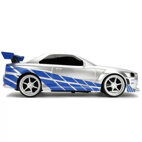 Masina Jada Toys Fast and Furious Nissan Skyline GTR 1:24 cu telecomanda Masina Jada Toys Fast and Furious Nissan Skyline GTR 1:24 cu telecomanda