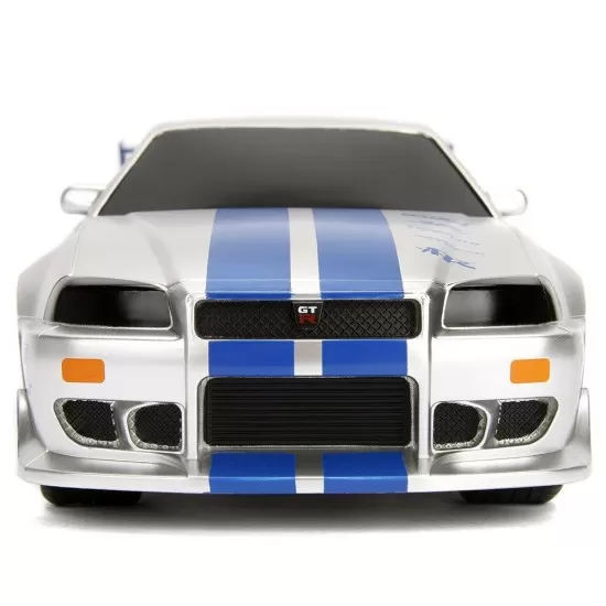 Masina Jada Toys Fast and Furious Nissan Skyline GTR cu telecomanda Masina Jada Toys Fast and Furious Nissan Skyline GTR cu telecomanda