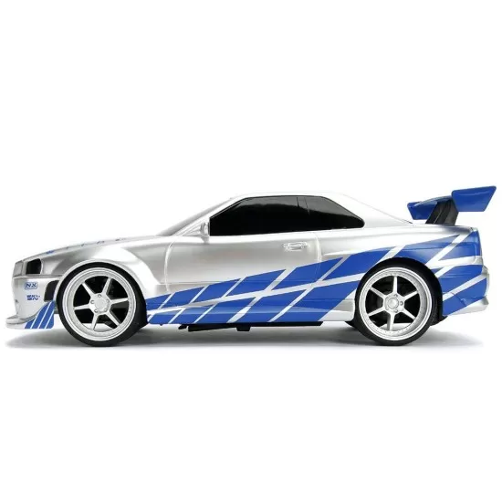 Masina Jada Toys Fast and Furious Nissan Skyline GTR cu telecomanda Masina Jada Toys Fast and Furious Nissan Skyline GTR cu telecomanda
