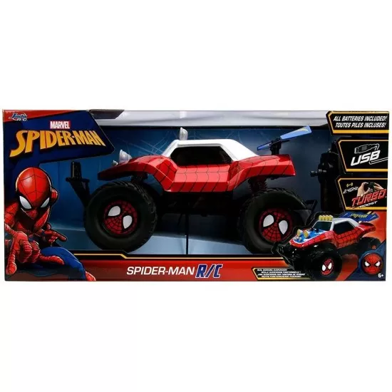 Masina Jada Toys Marvel Spider Man Buggy 1:14 cu telecomanda Masina Jada Toys Marvel Spider Man Buggy 1:14 cu telecomanda