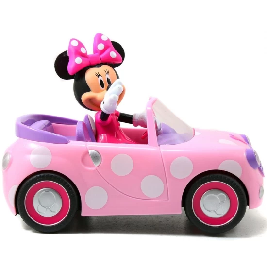 Masina Jada Toys RC Minnie Roadster 1:24 19 cm cu telecomanda Masina Jada Toys RC Minnie Roadster 1:24 19 cm cu telecomanda