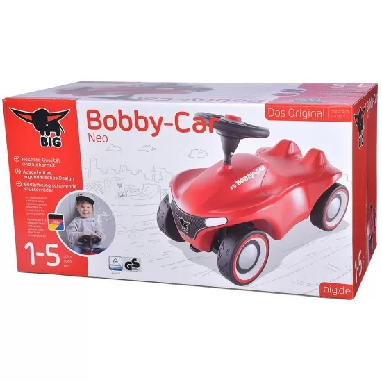 Masinuta de impins Big Bobby Car Neo Red Masinuta de impins Big Bobby Car Neo Red