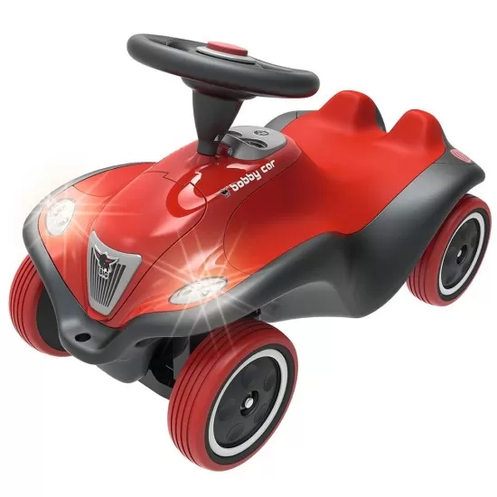 Masinuta de impins Big Bobby Car Next cu sunete si lumini Masinuta de impins Big Bobby Car Next cu sunete si lumini
