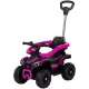 Masinuta de impins Chipolino ATV cu maner Pink