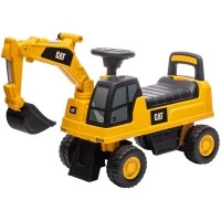 Masinuta fara pedale Chipolino CAT Excavator Yellow