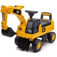 Masinuta fara pedale Chipolino CAT Excavator Yellow