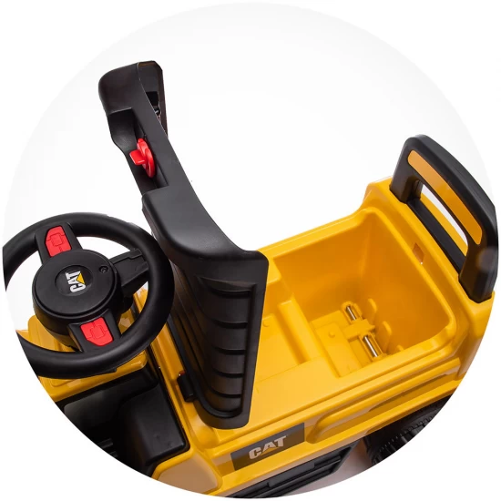 Masinuta fara pedale Chipolino CAT Loader Yellow