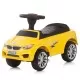 Masinuta de impins Chipolino Flash Yellow cu maner si copertina