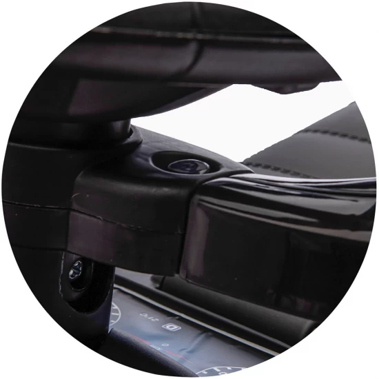 Masinuta de impins Chipolino Mercedes Benz C-Class cu maner Black