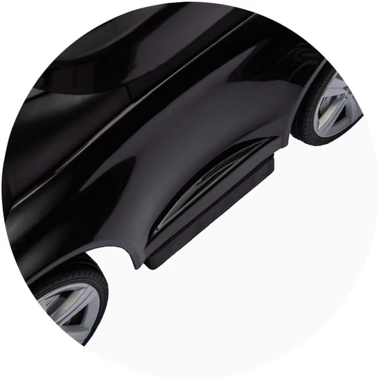 Masinuta de impins Chipolino Mercedes Benz C-Class cu maner Black