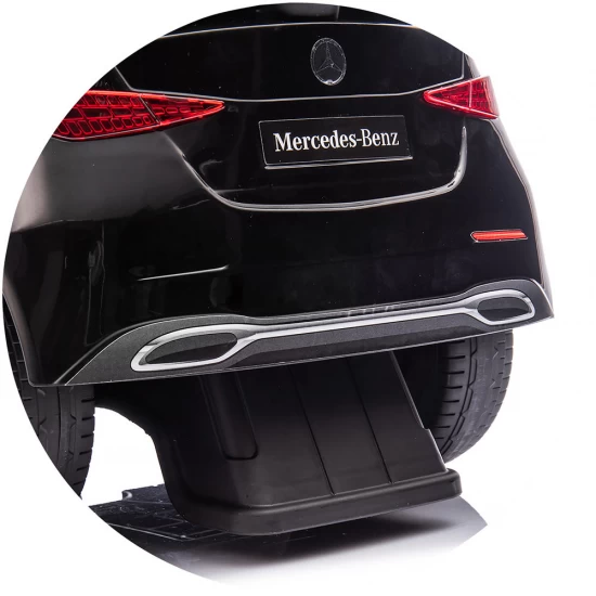 Masinuta de impins Chipolino Mercedes Benz C-Class cu maner Black