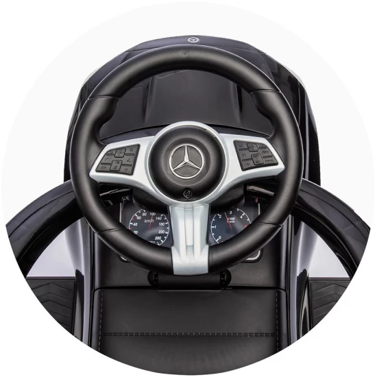 Masinuta de impins Chipolino Mercedes Benz C-Class cu maner Black