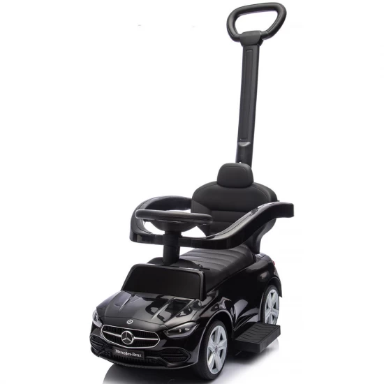 Masinuta de impins Chipolino Mercedes Benz C-Class cu maner Black