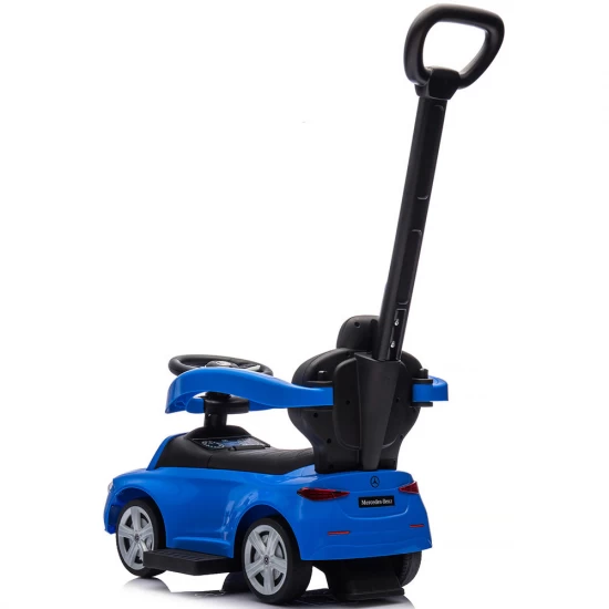 Masinuta de impins Chipolino Mercedes Benz C-Class cu maner Blue