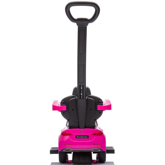 Masinuta de impins Chipolino Mercedes Benz C-Class cu maner Pink