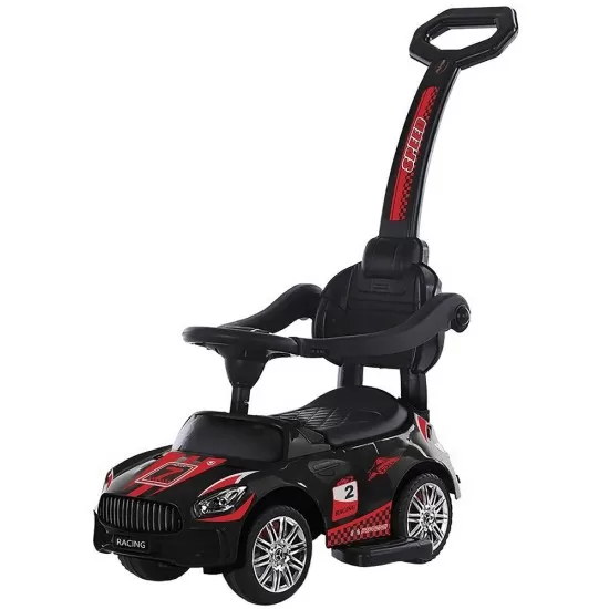 Masinuta de impins Chipolino Racing black cu maner Masinuta de impins Chipolino Racing black cu maner