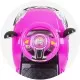 Masinuta de impins Chipolino Super Car Pink cu maner si copertina