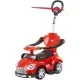 Masinuta de impins Chipolino Super Car Red cu maner si copertina