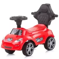 Masinuta de impins Chipolino Turbo Red cu maner