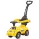 Masinuta de impins Chipolino Turbo Yellow cu maner Masinuta de impins Chipolino Turbo Yellow cu maner
