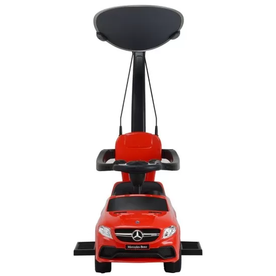 Masinuta de impins cu maner si copertina Chipolino Mercedes AMG GLE 63 Red