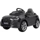 Masinuta electrica Chipolino Audi RS Q8 cu scaun din piele si roti EVA black Masinuta electrica Chipolino Audi RS Q8 cu scaun din piele si roti EVA black