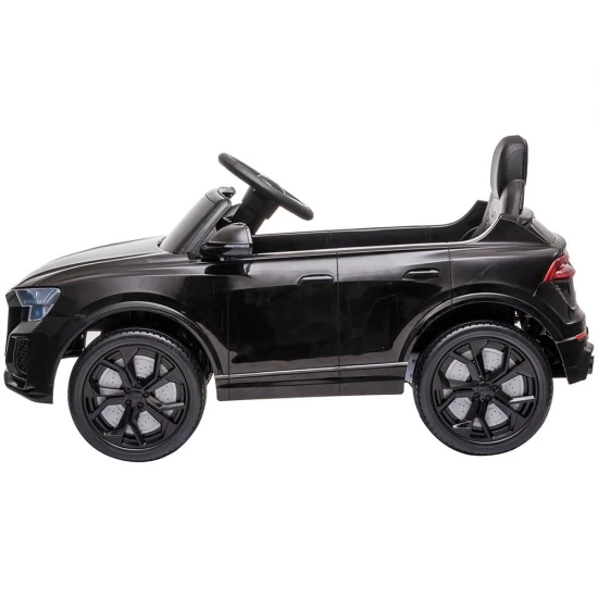 Masinuta electrica Chipolino Audi RS Q8 cu scaun din piele si roti EVA black Masinuta electrica Chipolino Audi RS Q8 cu scaun din piele si roti EVA black