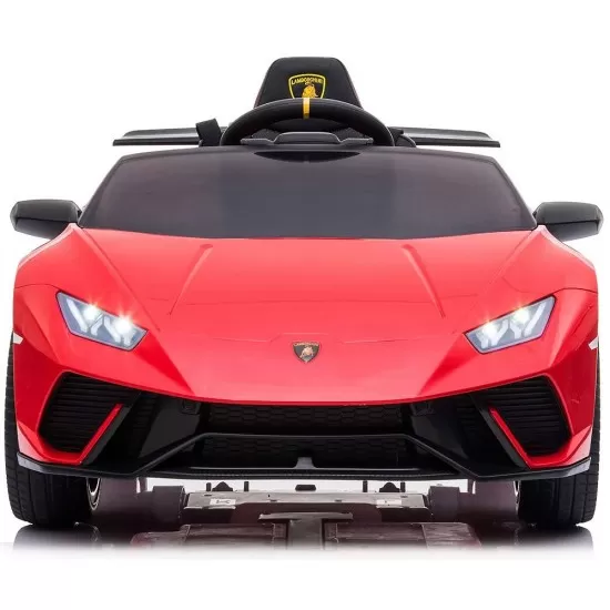 Masinuta electrica Chipolino Lamborghini Huracan Red cu scaun din piele ecologica si roti EVA Masinuta electrica Chipolino Lamborghini Huracan Red cu scaun din piele ecologica si roti EVA