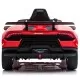 Masinuta electrica Chipolino Lamborghini Huracan Red cu scaun din piele ecologica si roti EVA Masinuta electrica Chipolino Lamborghini Huracan Red cu scaun din piele ecologica si roti EVA