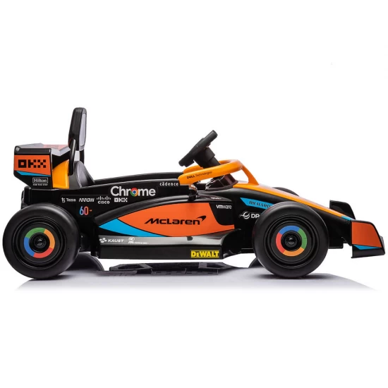 Masinuta electrica Chipolino McLaren Formula 1 orange cu telecomanda